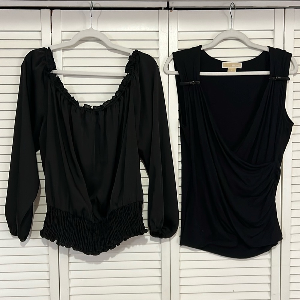 Michael Kors Black Women Blouses BUNDLE